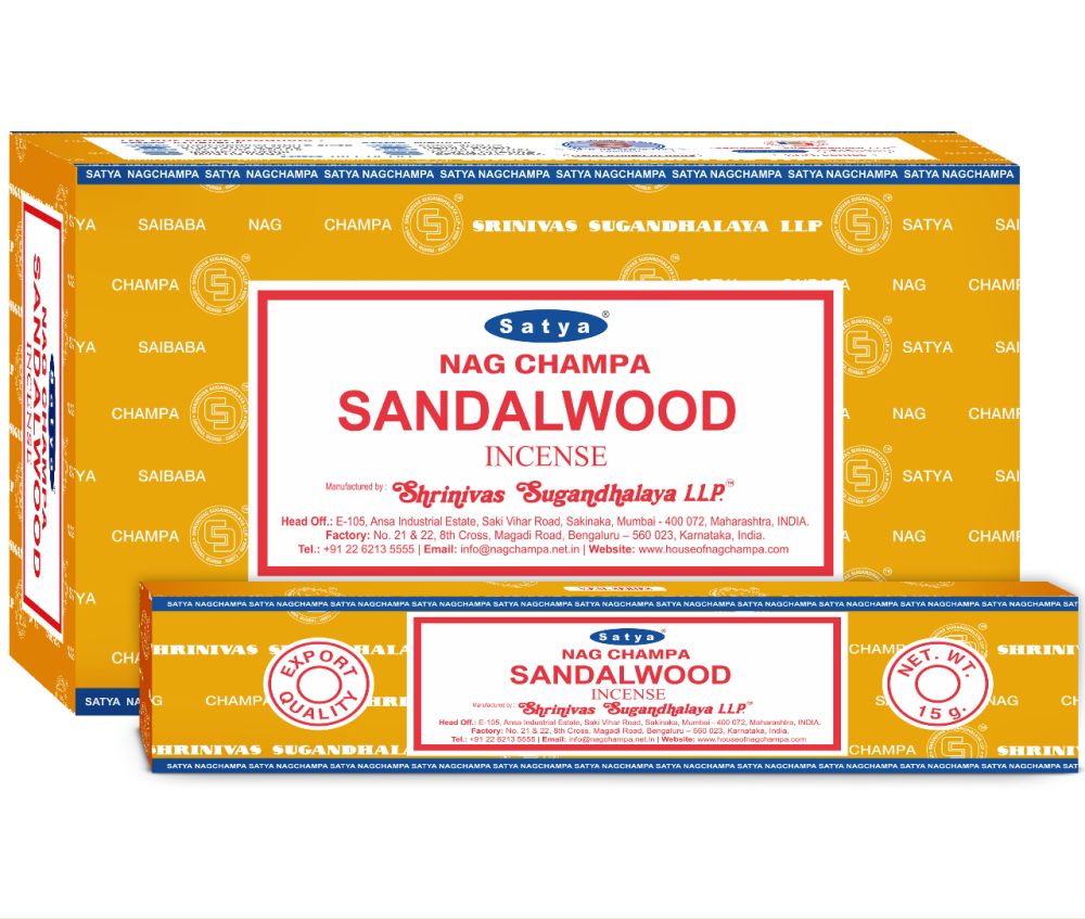 Satya Sandalwood (Bulk)(12x15 gram)