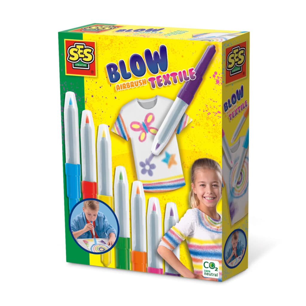 Blow airbrush pens – Textiel