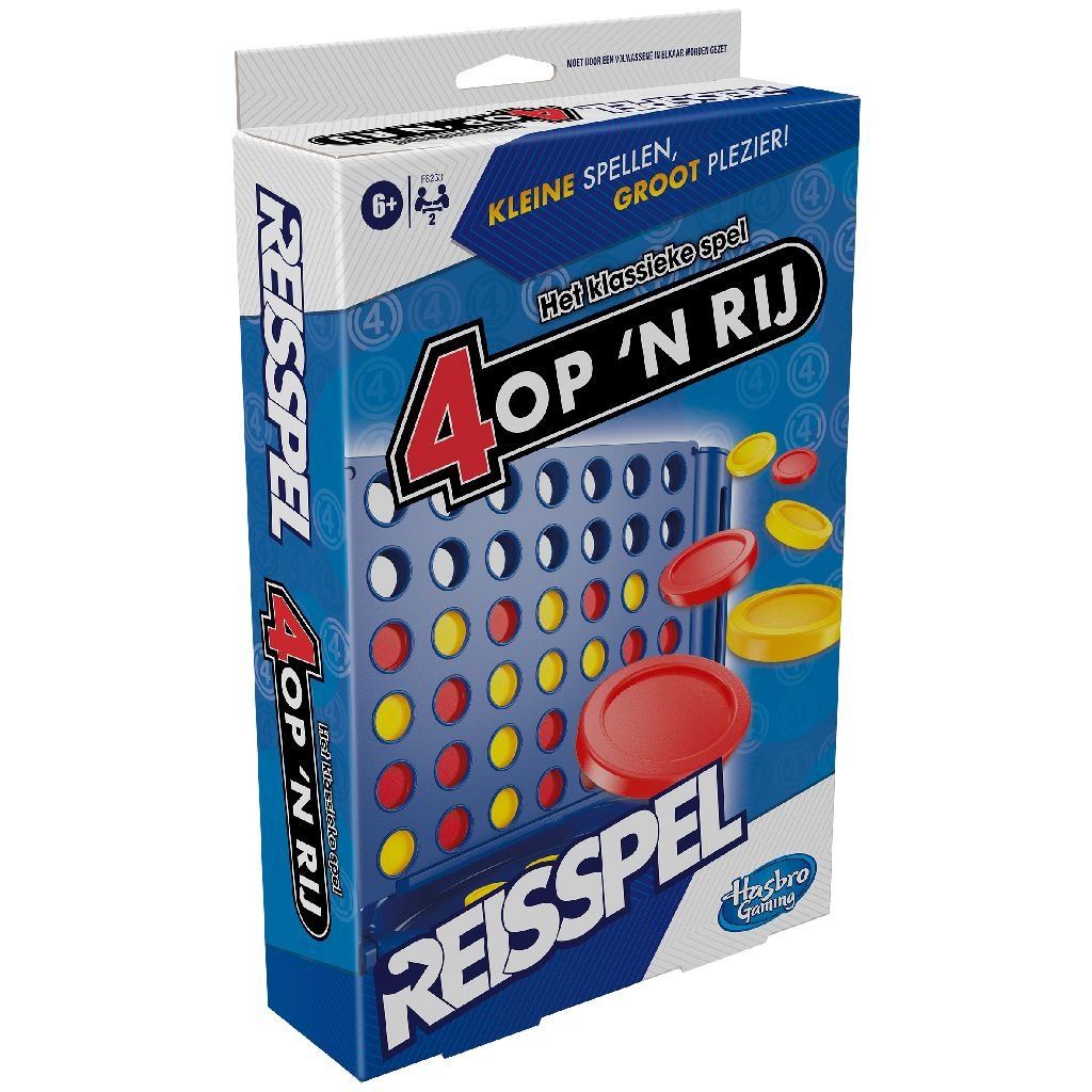 Reisspel 4 Op 'n Rij