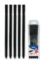 Zwarte Fineliners 0,4mm - 5 Stuks