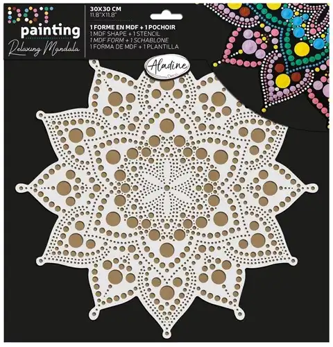 De Dot Painting 8-Color Ream