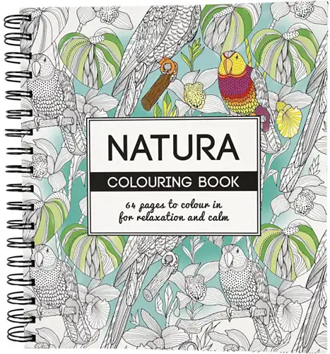 Creativ Company Kleurboek voor Volwassenen Natura Spiraalgebonden