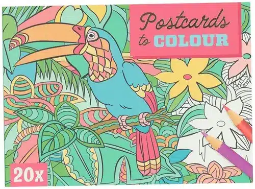 Postkaarten Kleuren, 20st