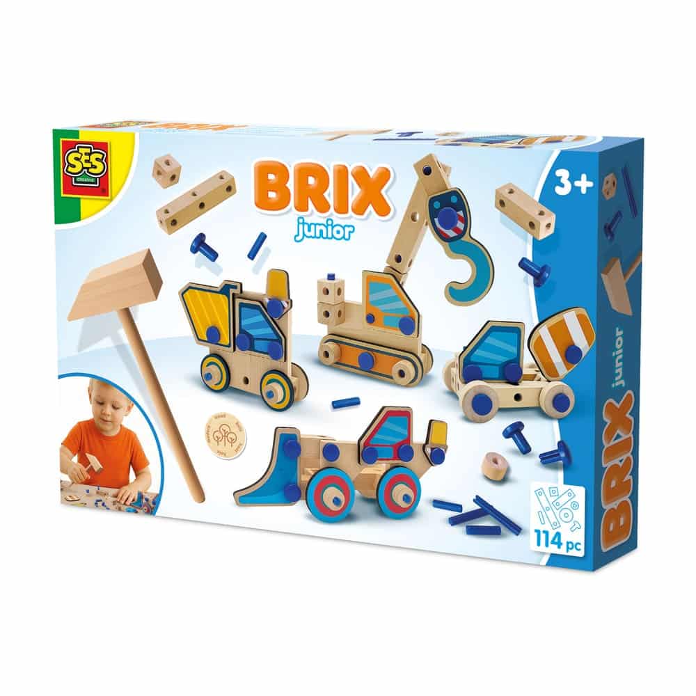 SES Creative - BRIX Junior - Bouwvoertuigen