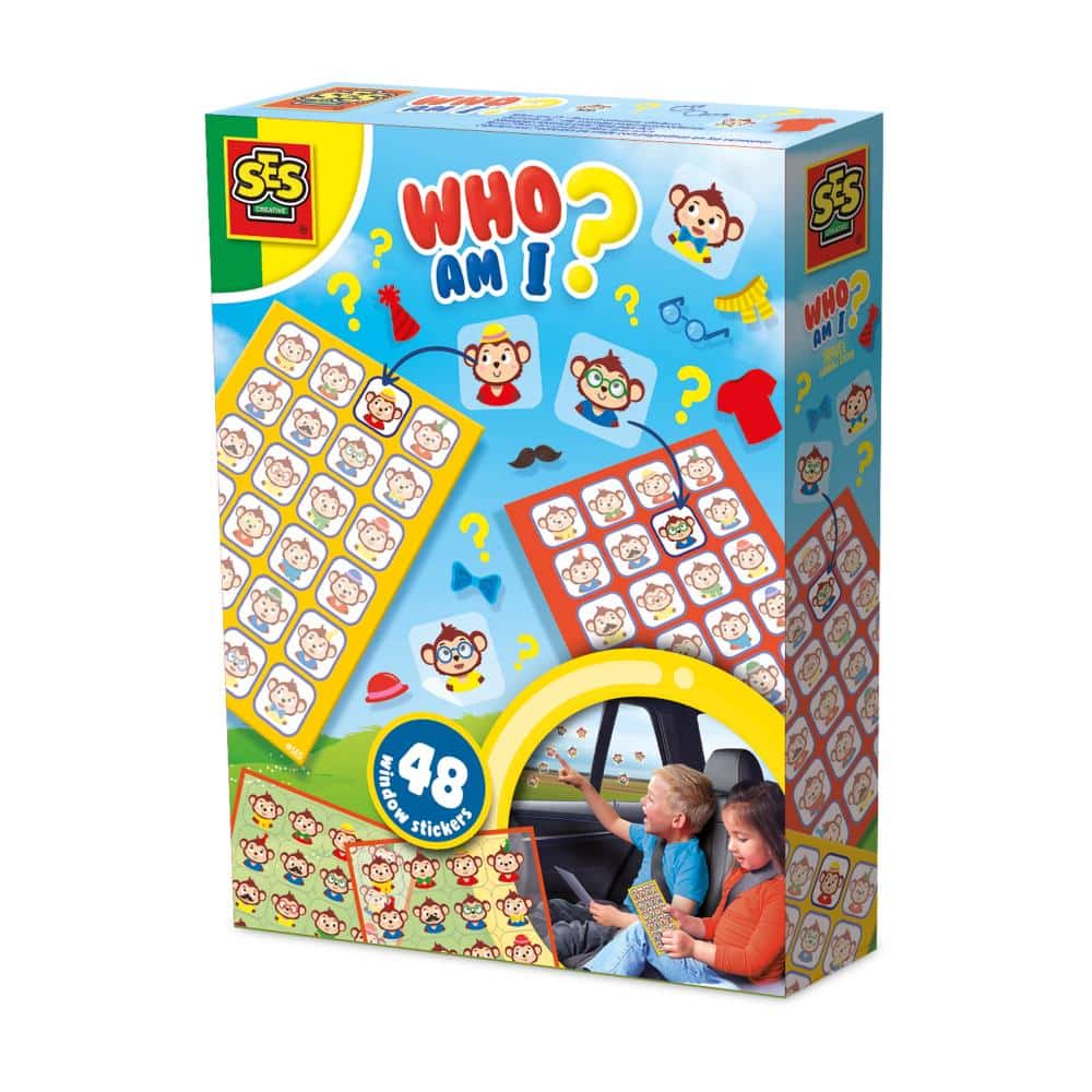 SES Raamstickers-Wie ben ik?