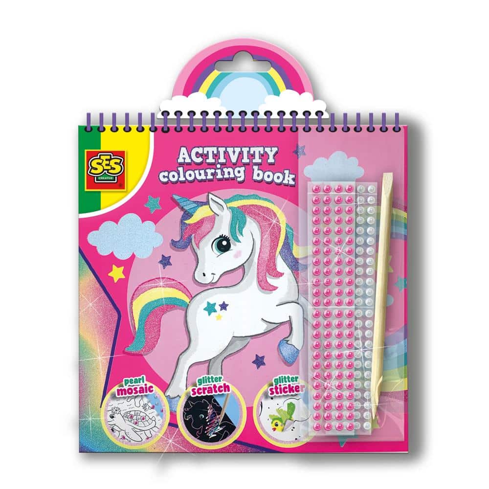 Doe kleurboek glitter 3 in 1