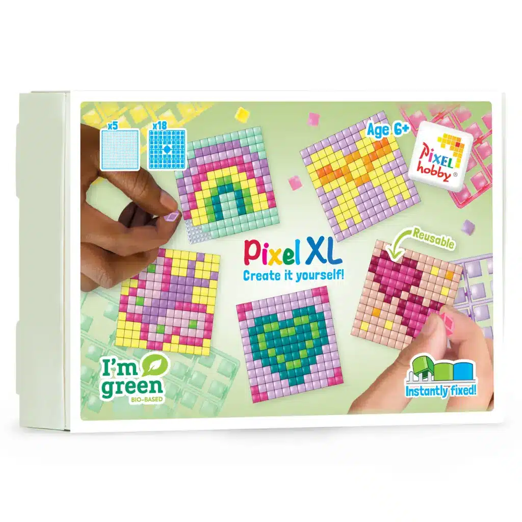 Pixelhobby - Pixel XL Themabox - Hartjes en Strikjes