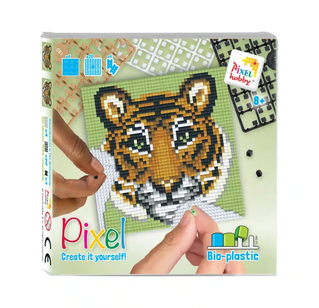 Pixel Set - Tijger
